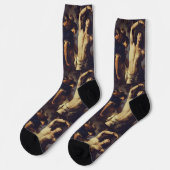 Chaussette Martyrdom of St Sebastian by Andrea Vaccaro (Gauche)