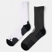 Chaussette Masculin, propre, tranchant et confiant (Gauche)
