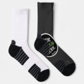 Chaussette Masculin, propre, tranchant et confiant (Droite)