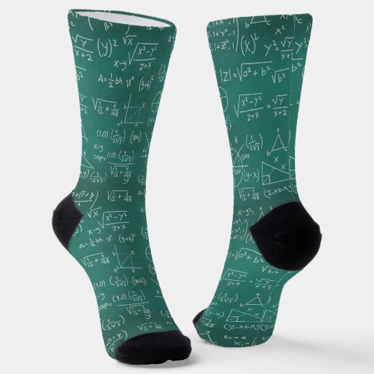 Chaussette Math Formuas Science Geek Socks (Angulaire)