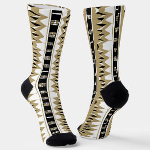 Chaussette Maz Afrofuturiste Motif Gold