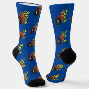 Chaussette Mécanique de la Roue de Flammes
