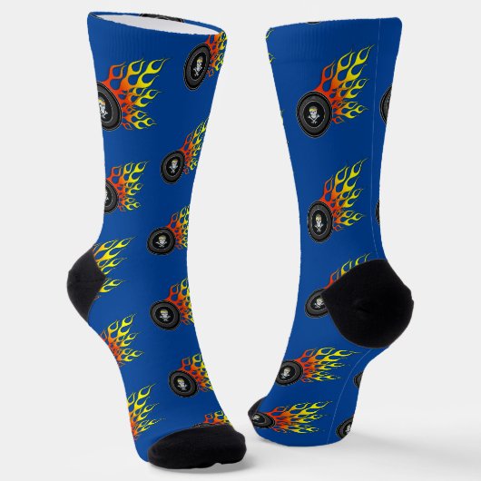 Chaussette Mécanique de la Roue de Flammes (Angulaire)
