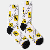 Chaussette Méfiez-Vous De L'Intégration Organisationnelle Des (Droite)