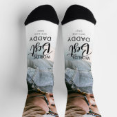 Chaussette Meilleur papa du monde | Photo (Haut)