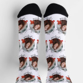 Chaussette Meilleure amie du monde - Modèle photo (Haut)