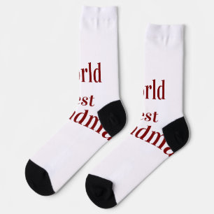 Chaussette Meilleure grand-mère du monde grands-parents grand