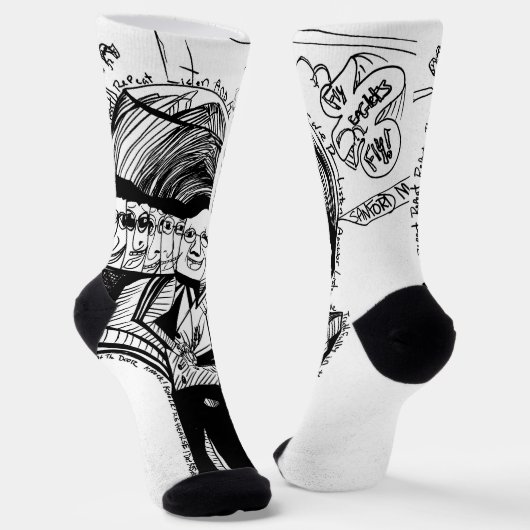 Chaussette Meisner Socks for the real ACTOR (Angulaire)