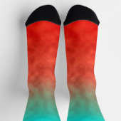 Chaussette Mémoire de ciel corallien (Haut)