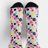 Chaussette Memphis pois (Haut)