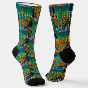 Chaussette Ménorah