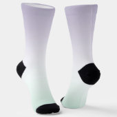 Chaussette Menthe Blanche Violette (Angulaire)