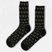 Chaussette Merles bleus (Gauche)