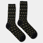 Chaussette Merles bleus (Droite)