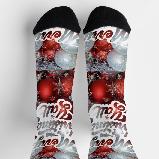 Chaussette Merry Christmas (Haut)