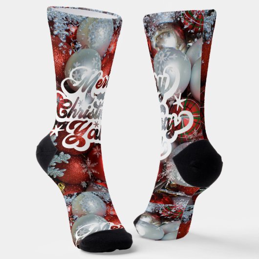 Chaussette Merry Christmas (Angulaire)