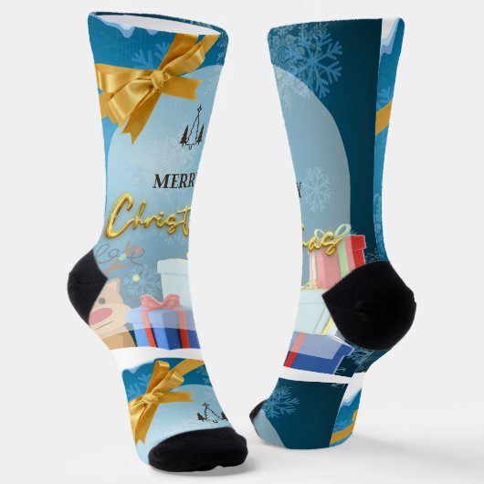 Chaussette Merry Christmas (Angulaire)