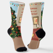 Chaussette Merry Christmas (Angulaire)