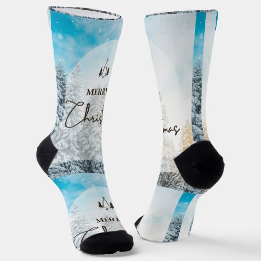 Chaussette Merry Christmas (Angulaire)