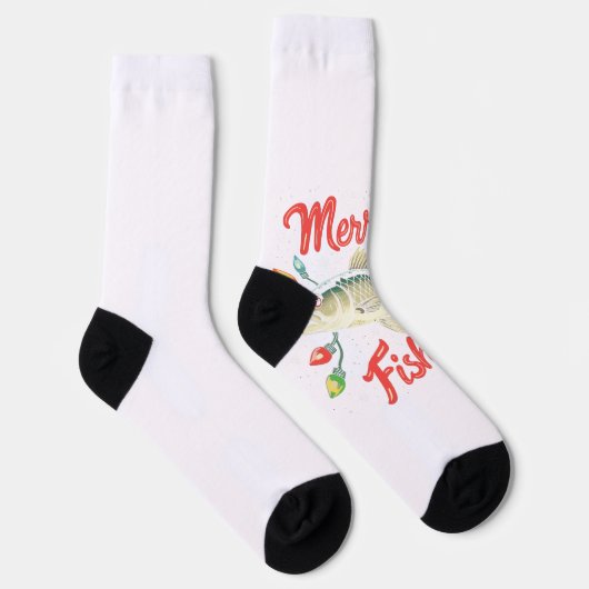 Chaussette Merry Fishmas (Droite)