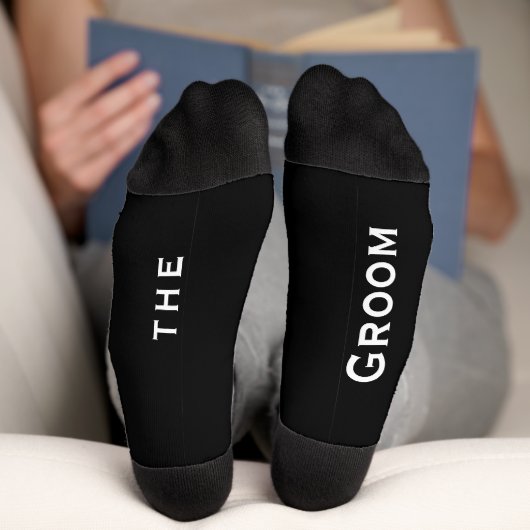 Chaussette Message secret pour mariée sur les chaussettes inf (Fond)