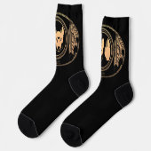 Chaussette Metis Nations Socks Native Tribal Flag Socks  (Gauche)
