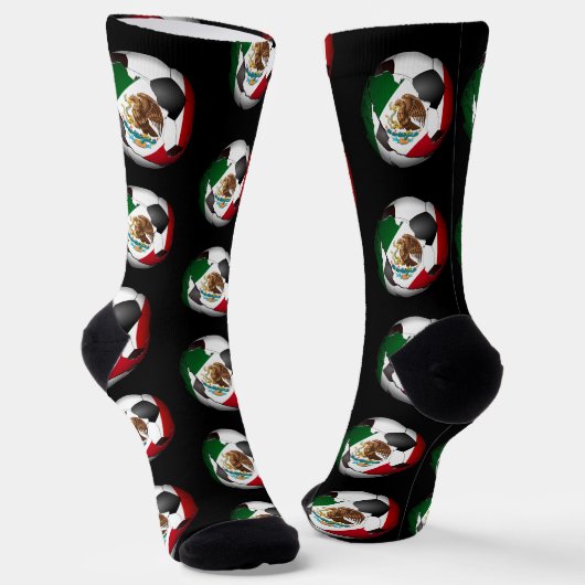 Chaussette Mexique Soccer Ball (Angulaire)