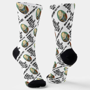 Chaussette Michel de Montaigne Rien n'est si fermement cru Qt