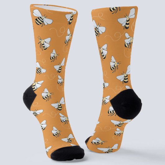 Chaussette Miel Bee
