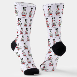 Chaussette Mignon, allons-y ! Jack Russell Terrier (tri-coule