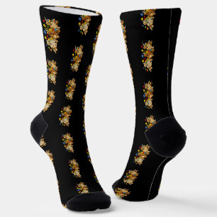 Chaussette Mignon Morceau de Puzzle de Sensibilisation à l'Au