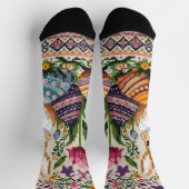 Chaussette Mignonne/Colorée Printemps/Pâques (Haut)