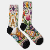 Chaussette Mignonne/Colorée Printemps/Pâques (Droite)