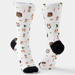 Chaussette Mignons Cochons d'Inde Drôles Motif d'Animaux de C