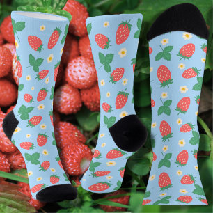 Chaussette Mini Fleur de Fraisier