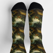 Chaussette Miracle of Saint Hubert by Peter Paul Rubens  (Haut)