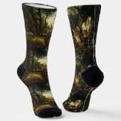 Chaussette Miracle of Saint Hubert by Peter Paul Rubens  (Angulaire)