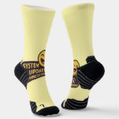 Chaussette Mise à jour du système : Bonheur en attente - Tech (Angulaire)