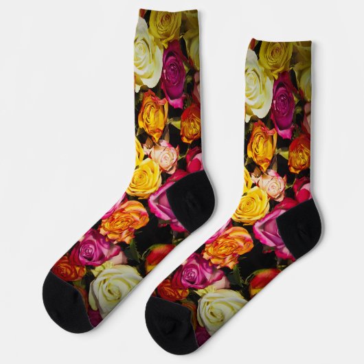 Chaussette Mix rose (Gauche)