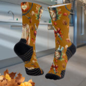 Chaussette Mocha Monogram Infirmière Essentials Automne Chaus