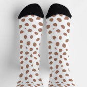 Chaussette Mocha Mousse Cheetah Imprimer (Haut)