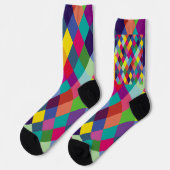 Chaussette Mode motif Colorful - Housse de printemps moderne (Gauche)