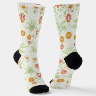 Chaussette Modèle botanique vintage de marguerite de William