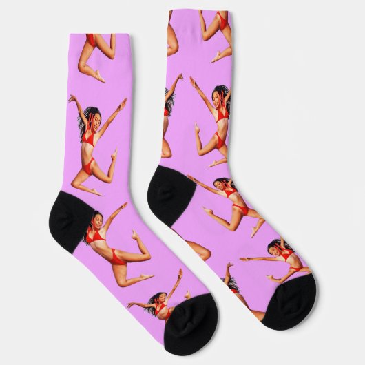 Chaussette Modèle de bikini dansant Thunder_Cove (Droite)