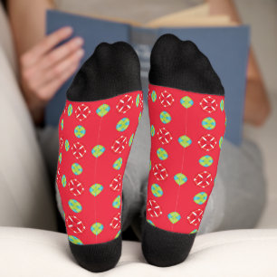 Chaussette Modèle de charme des fêtes de Noël 03 - 