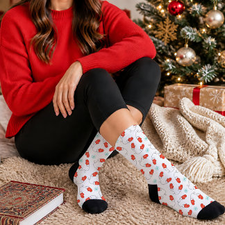 Chaussette Modèle de mitaines pour un pays des merveilles hiv