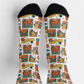 Chaussette Modèle de photos d'Halloween de Scooby-Doo (Haut)