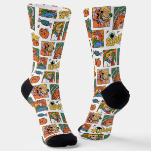 Chaussette Modèle de photos d'Halloween de Scooby-Doo