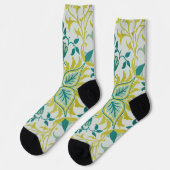 Chaussette Modèle de plafond vert citron sans couture de Will (Gauche)
