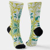 Chaussette Modèle de plafond vert citron sans couture de Will (Angulaire)
